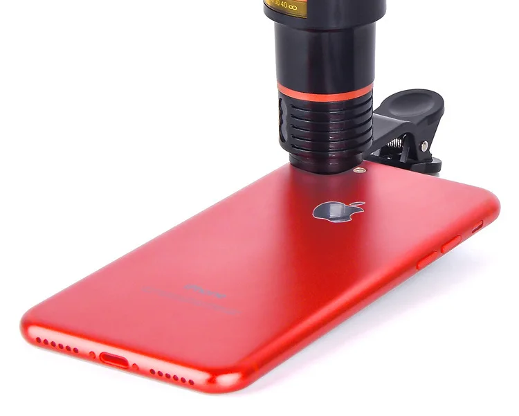 Универсальный клип 8X 12X зум Мобильный телефон Телескоп объектив телефото Внешний объектив для смартфонов для iPhone для Samsung; Huawei