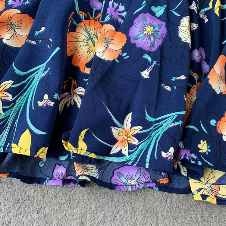 Neploe Floral Print Women Dress New Slash Necj Sleeveless Camis Vestido Summer 2020 Sexy Korean Backless Female Dresses 44533