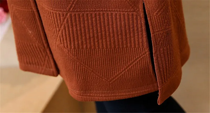 Большой размеры 4XL 5XL демисезонный новые женские вязаный кардиган свитер с длинным рукавом повседневное вязаное пальто Верхняя одежда капюшоном R649