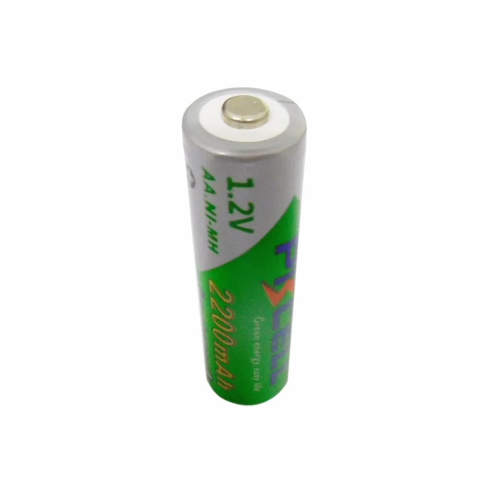 8 шт./2 карты Pkcell 1 2 V 2200mAh NiMh аккумуляторная батарея AA Ni MH предварительно заряженные