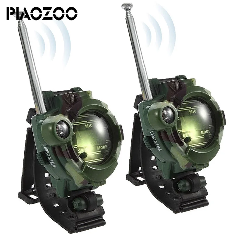 

7 in 1 walkie talkie watch 2pcs game gadget transformer watches for kid house intercom wireless Interactive Toy for kinderen P20