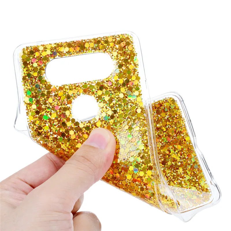 Bling Косметическая пудра глиттер чехол для LG V20 Роскошные Мягкие TPU Тонкий тонкий
