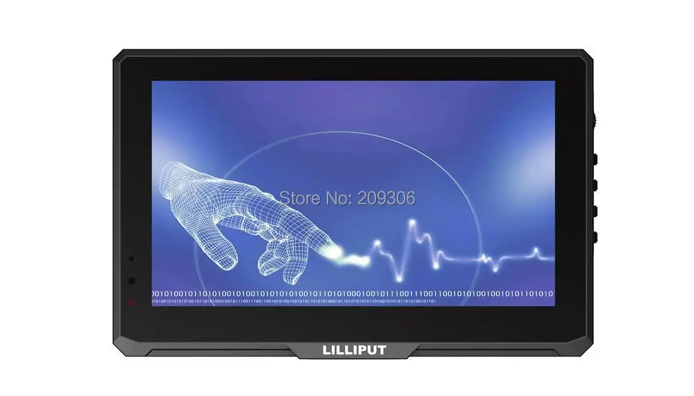 

LILLIPUT 779GL-70NP/C/T 7" Capacitive Multi Touch Screen LED HDMI Monitor with AV VGA HDMI Input 10 point touch HD monitor I/O