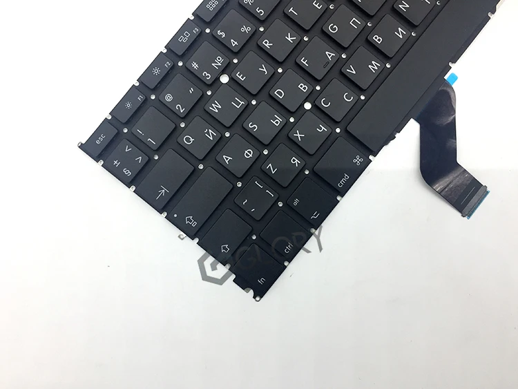 Бренд A1425 RU Русская клавиатура для Macbook Pro retina 1" Late 2012 Ранняя 2013 Россия клавиатура на замену