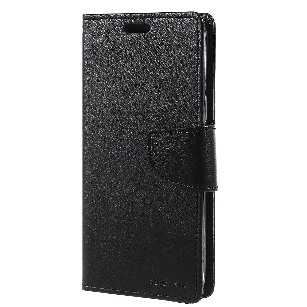 MERCURY GOOSPERY for Samsung Galaxy S9 Plus Cover Bravo Diary Wallet Leather Phone Case for