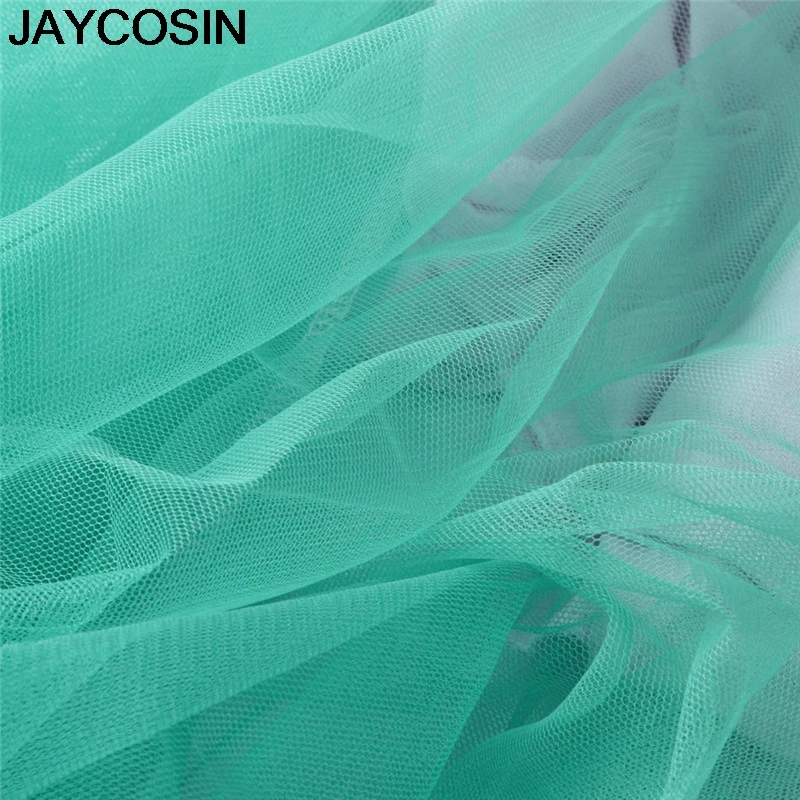 Новинка 2019 летнее женское платье JAYCOSIN градиентное Сетчатое пляжное с вырезом под