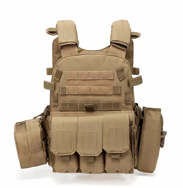 

Multi-functional Tactical Vest Molle Plate Carrier Military Hunting Vest Paintball Combat