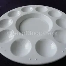 10 колодцев дизайн пластиковая палитра художественная краска пластиковый лоток для рисования цветовая палитра для масляной акварели белая краска ing паллет