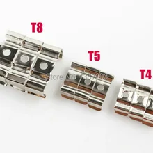 20 шт. T8 T5 T4 светодиодный держатель люминесцентной лампы металлический зажим T8 кронштейн зажим Разъем аксессуары для освещения