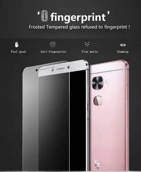

Anti Fingerprint Frosted Film for LeEco Le 2 Pro 1s Cool1 Dual Tempered Glass Screen Protector Matt HD Clear Anti-blue UV