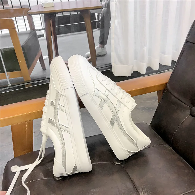 Dos Sapatos Novos Os E Azul Com 2019 Homens De Baixa Superior Pequenos Parte Para Couro Brancos cinza Primavera 51qnxtE