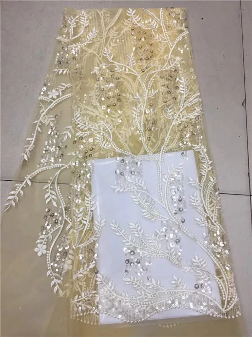

Coral red french lace fabric african Sequins party dress 3d lace fabric ankara voile net lace fabric yellow peach White gray