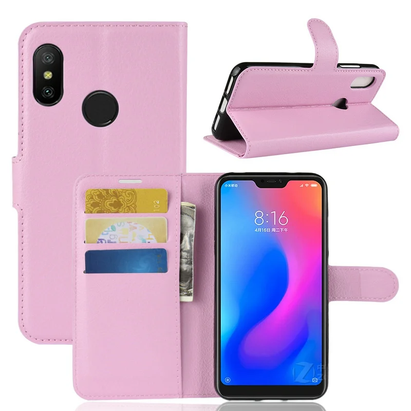 Чехол бумажник для Xiaomi A3 кожаный чехол Mi 9 SE Mi8 A2 Lite откидной Mix 2s 3 A1 8 Poco F1