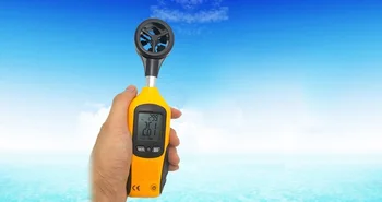 

Handheld High Precision Wind Speed, Wind Temperature Tester for Wind Power Generator or Teaching Experiment