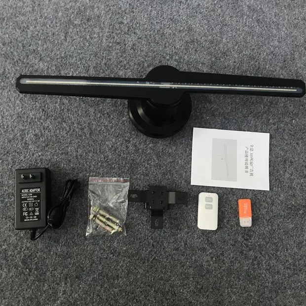 43cm 3D Hologram fan LED display advertising led fan for holographic SD card version 43cm 3D Hologram fan LED display advertising led fan for holographic SD card version