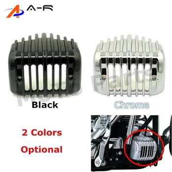 

Stock Voltage Regulator Cover Guard w/ Mount Screw for Harley FLSTF Softail Fatboy 2001 - 2016 2015 2014 2013 2012 2011 2010