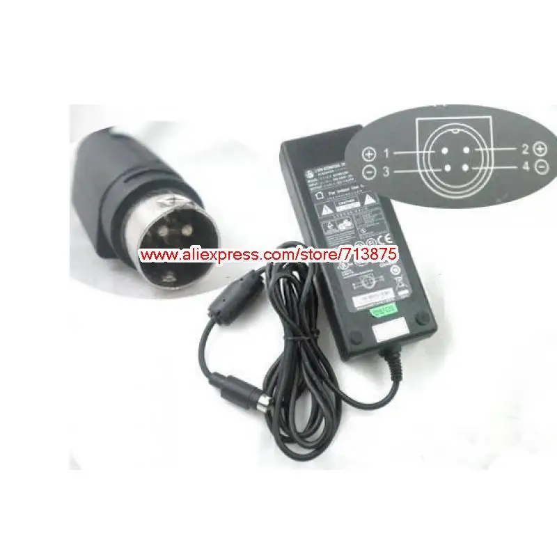 12 В 6.67A AC DC адаптер для LISHIN 0452B1280 0219B1280 PW201 ЖК-монитор CINTIQ UX21