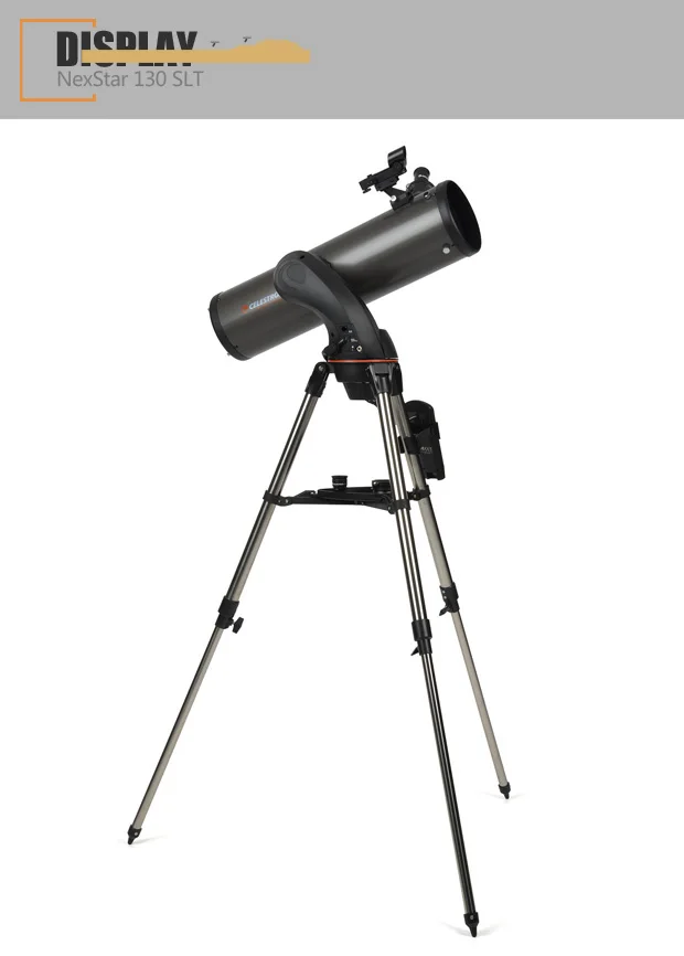 Компьютерный телескоп Celestron-NexStar 130SLT-Компактный и портативный-астрономический зеркальный оптический телескоп Newton