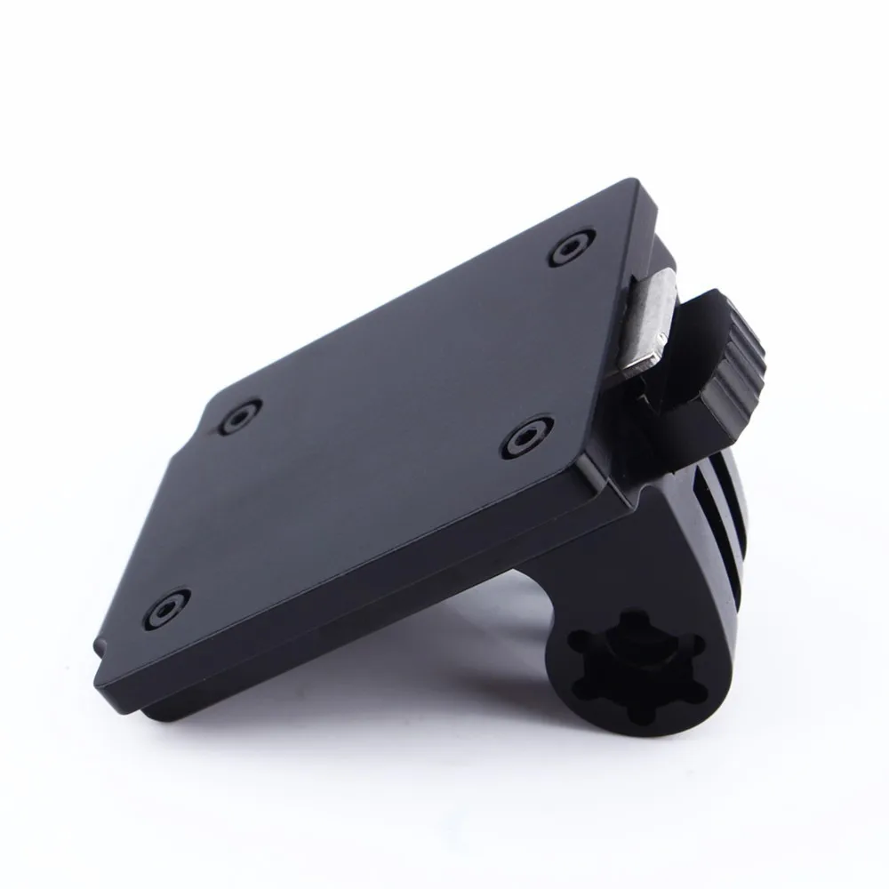 Support de casque pour GoPro, attachement de sangle de menton de moto avec crochet en J