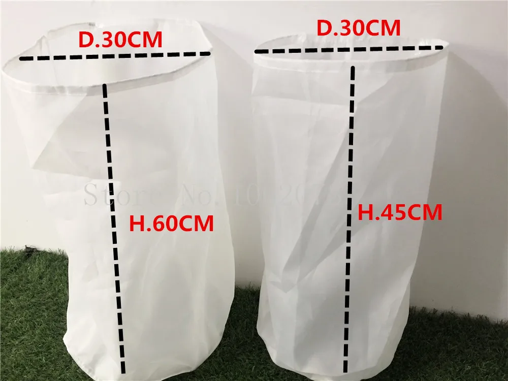 6030cm 300M Large food grade Nylon filter bag home brew beer wine rice wine juice coffee soybean milk tea making