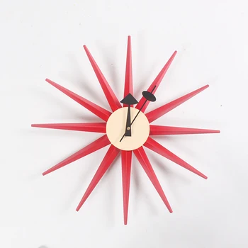 

Wooden Modern Design Wall Clock Professional Wholesale Wall Clocks Relojes Madera Pared Shabby Chic Chicago Blackhawks 50ZB059
