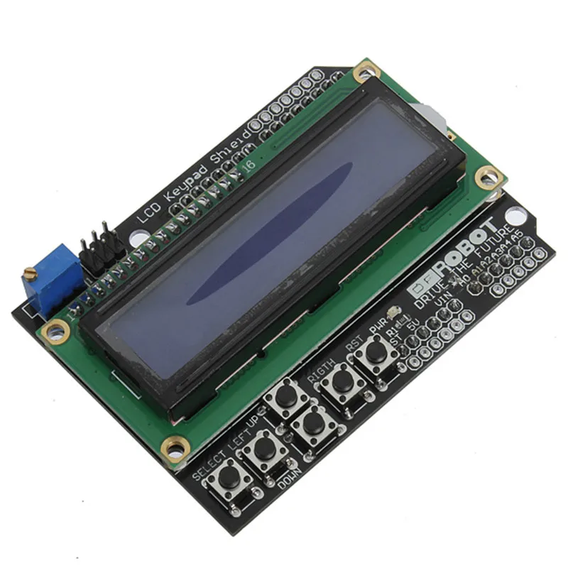 ЖК дисплей с голубой подсветкой для Arduino Robot жидкокристаллическим дисплеем 1602|keypad