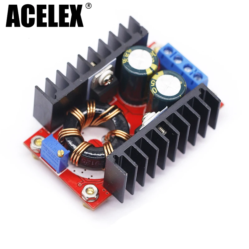 

10-30V to 12-35V Step Up CV CC 150W 10A DC DC Boost Converter Car Power Supply LED Driver Charger Adjustable Voltage Regulator