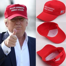 Сделать Америку большой снова шляпа шапка Дональда Трампа в стиле Республиканской партии США Регулируемый сетки бейсболка Патриоты шляпа козырек для президента Лидер продаж