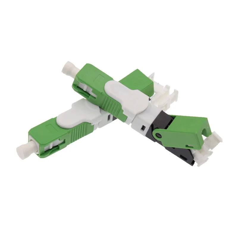 

100pcs Optic Fiber Quick SC/PC/APC Single Mode Telecom Class Fast Connector