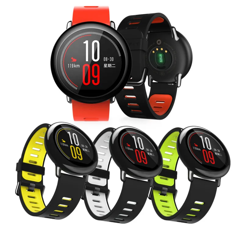 Новый спортивный силиконовый ремешок на запястье для Xiaomi Huami Amazfit PACE сменный
