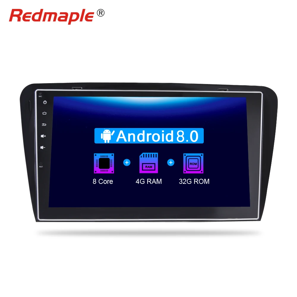 

4G RAM Android 9.0 car Radio Stereo DVD Player For Skoda Octavia A7 2013-2016 Auto Audio GPS Navigation Video Stereo Multimedia