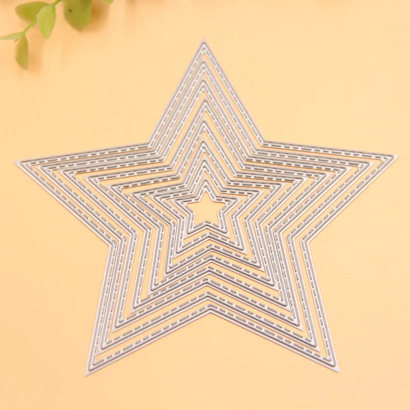 

Basic Stars die cuts metal die cutting dies STENCILS SCRAPBOOKING tool embossing folder