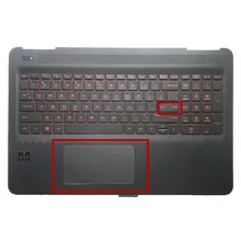 Для hp 15-AX 15-AX020CA 15-AX100 15-AX200 ноутбук C shell с US клавиатура с Touc hp ad 859735-001 аккумулятор большой емкости безопасная упаковка