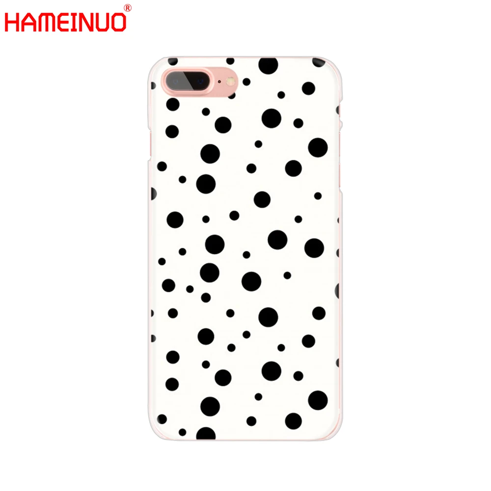 HAMEINUO чехол для сотового телефона в горошек iphone X 8 7 6 4 4s 5 5s SE 5c 6s plus|Бамперы| |
