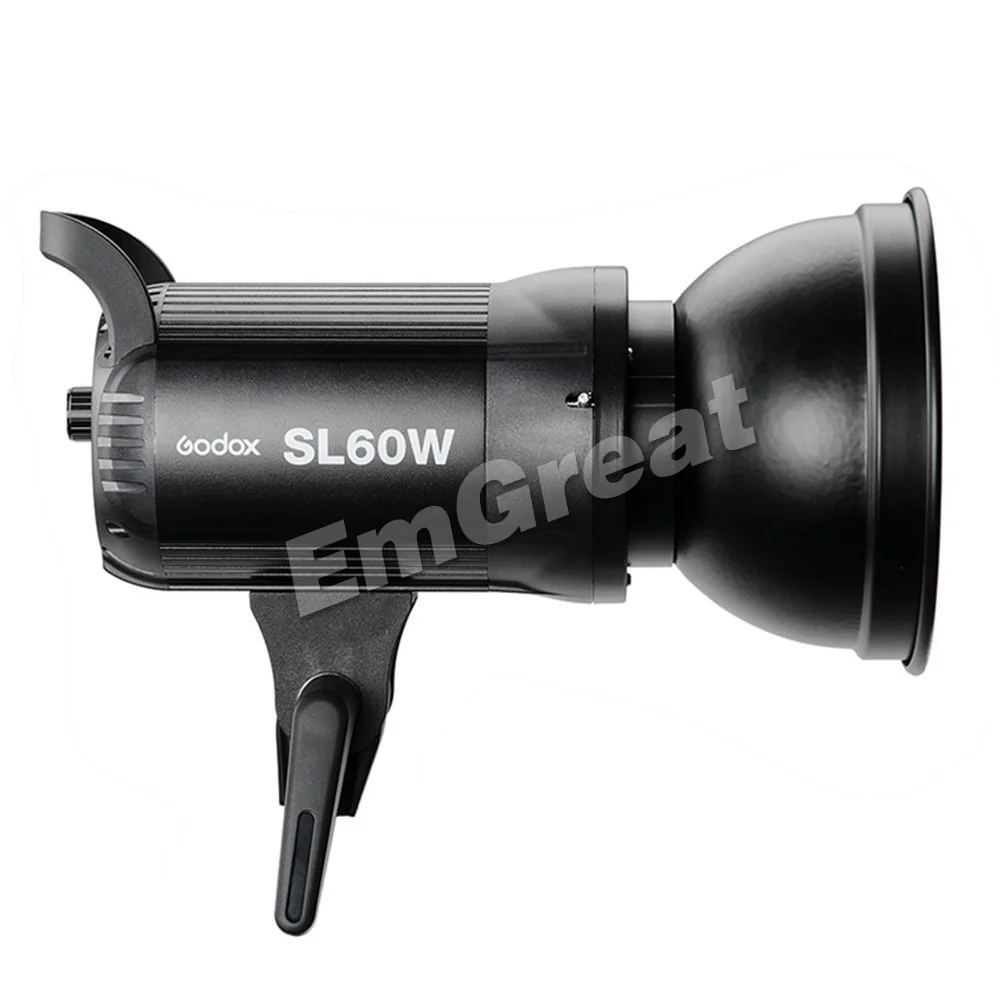 Godox SL60W светодиодный видео светильник 5600K 60W CRI 95+ Bowens крепление с дистанционным управлением и BD-04 двери сарая сотовая сетка 4 цвета фильтры