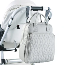 Многофункциональная сумка для подгузников, рюкзак, большая сумка для прогулок, сумка на заднюю часть, карман для подгузников, емкости для сухого молока, дорожная сумка для мамы