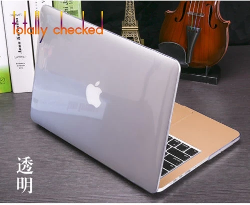 Прозрачный жесткий чехол для Apple Mac book Pro Retina 13 15 Macbook Air 3 ноутбука 11 12 дюймов