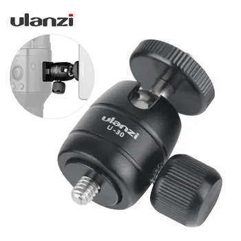

Ulanzi U-30P Metal Tripod Ballhead for DSLR Adjustable 360 Degree Extend Magic Arm for Dji Ronin S for Monitor Port 1/4 Screw
