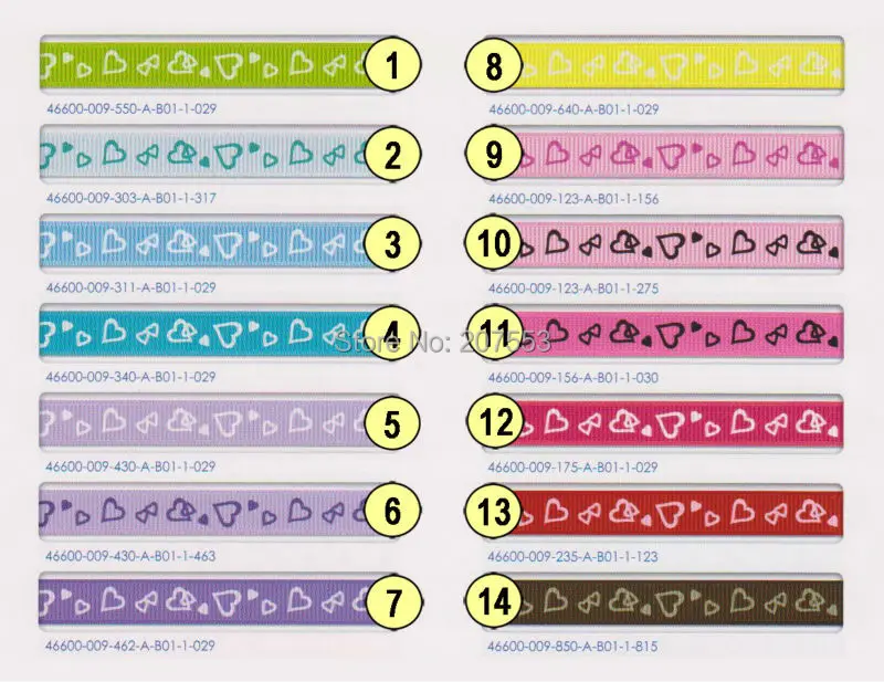 Группа 3/"(9 мм) 100 ярдов Grosgrain ленты печатных Швейцарский сердце для девочек волос луки DIY