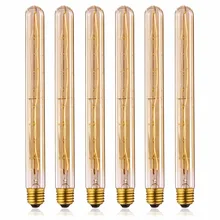 Ретро Эдисон пламя лампы Винтаж декоративные лампочки E27 Star Форма лампа накаливания 110 В 220 В Рождество света в помещении для дома