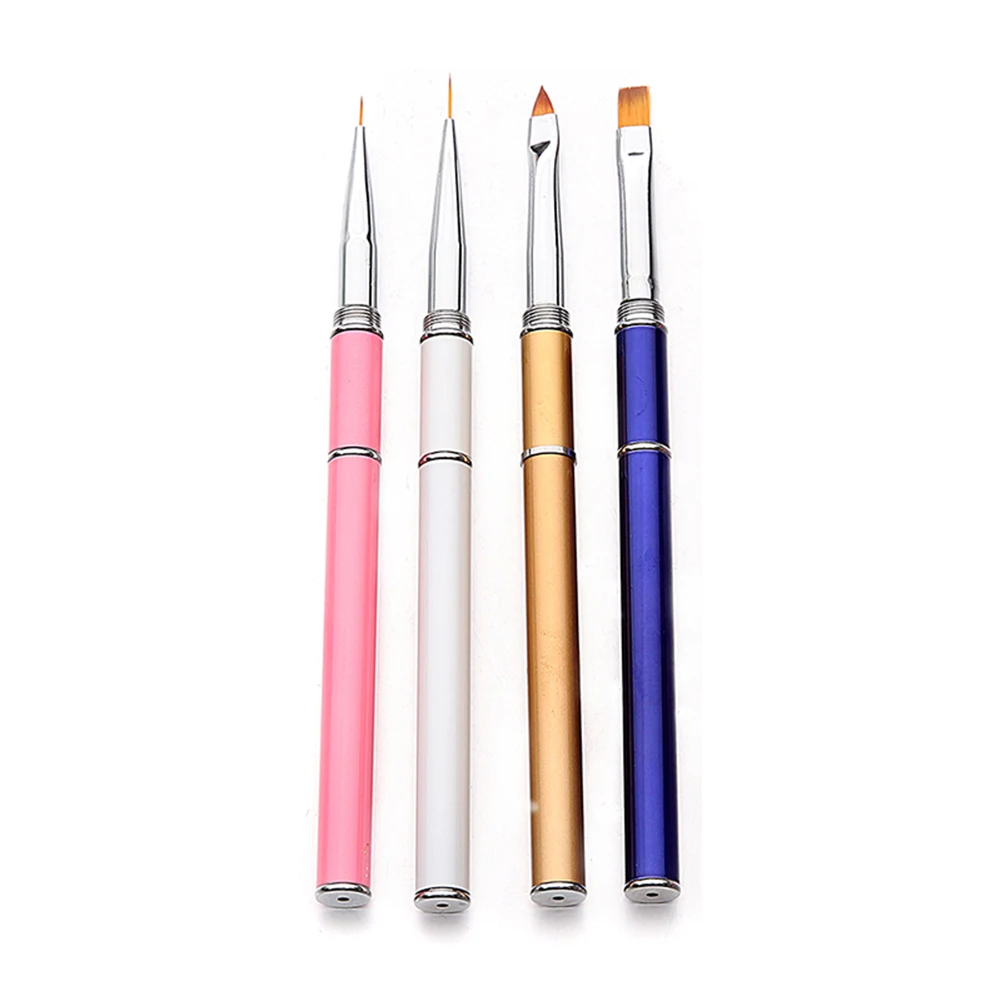 Aliexpress.com : Buy 4 Pcs Nail Art Brush Set Painting Drawing Line Pen