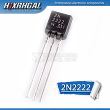 100pcs 2N2222 2N2222A TO-92 TO 92 NPN type low power transistor