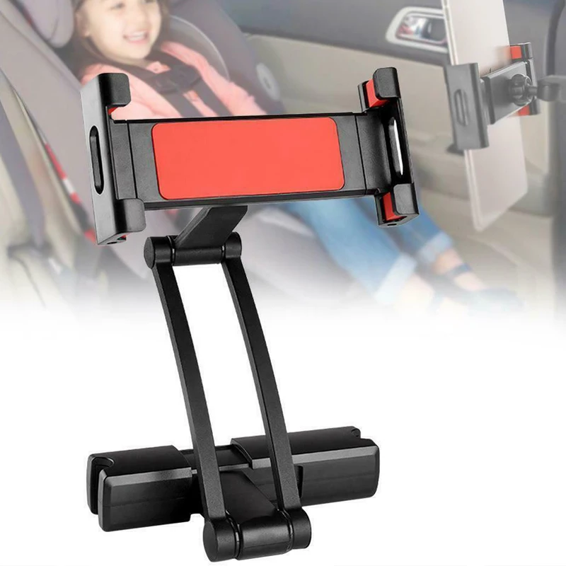 

Car Headrest Mount Phone Tablet Holder Car Backseat Seat Universal 360 Rotation Bracket VS998