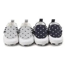 Детская обувь с принтом для новорожденных девочек и мальчиков, Нескользящие кроссовки с мягкой подошвой