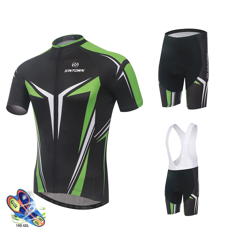 

2019 Cycling Jersey Short Sleeve Summer Breathable Bib Shorts Set Bicycle Clothes Quick Dry Roupa Ciclismo Maillot Jersey