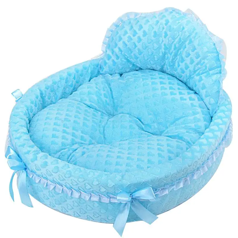 

Cute Lace Princess Dog Basket Bed Cat Puppy Pet Beds Pet Dream Nest Pet Kennel Cat Dog Beds Luxury Cat Dog Sofa 7a4Q
