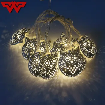 

1.5M/10 leds Fairy Lovely Silver Owl Battery Operated String Lights 1m LED Decoration For Christmas Garland On The Window