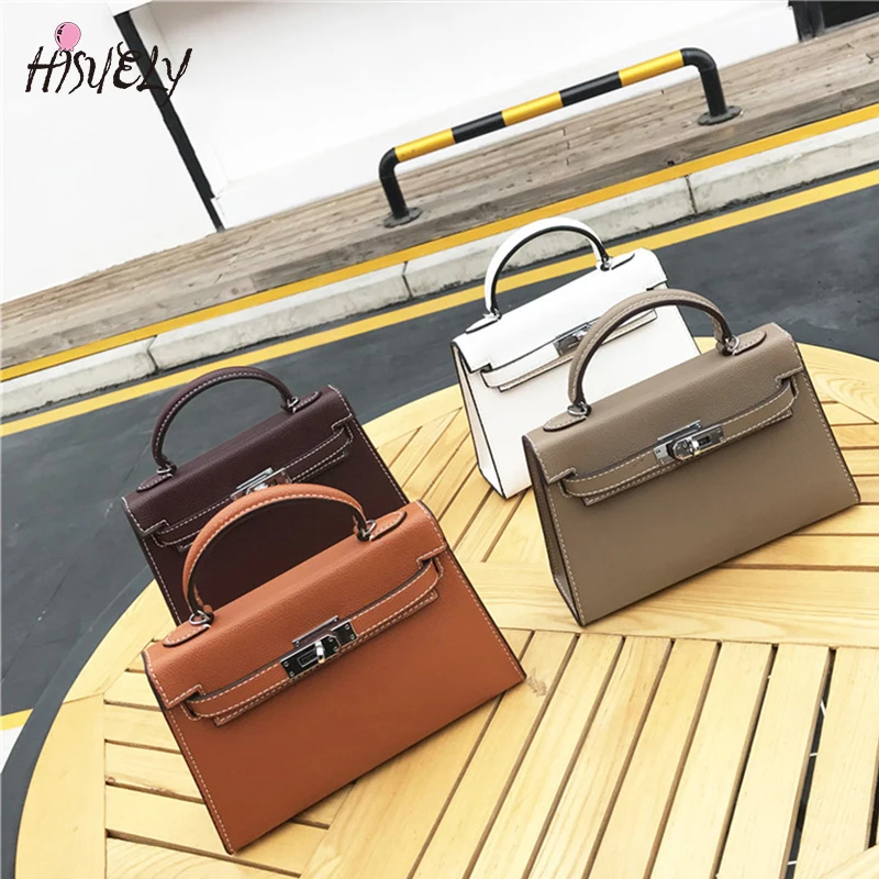 

HISUELY 2019 Women PU Leather Handbags Luxury Brand Designer Casual Messenger Bag Shoulder Crossbody Bags For Women Tote Bolsa