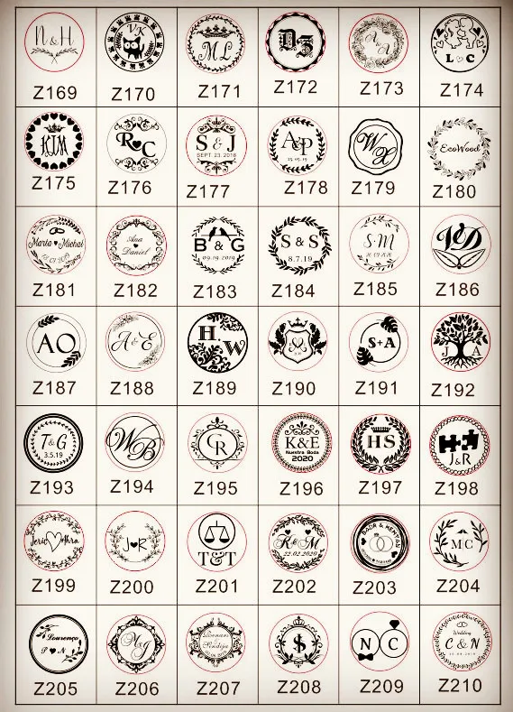  customize Wax Seal Stamp logo Personalized image custom sealing wax sealing stamp wedding Invitatio