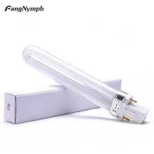 4Pcs/Set 9W U-shaped 365nm Lamp Bulb Tube for Nail Art Dryer UV Lamp Light
